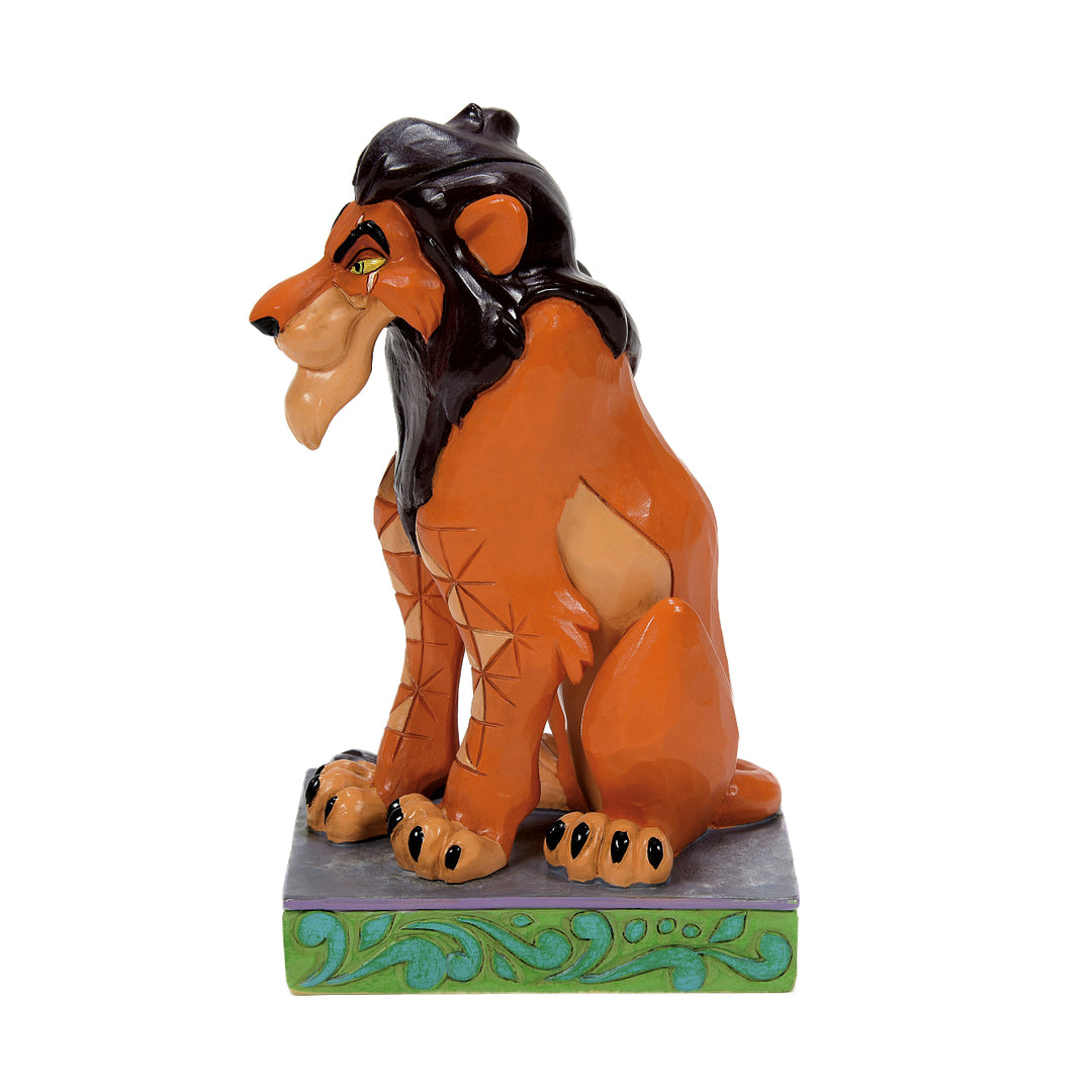 Jim Shore Disney Traditions: Scar Figurine sparkle-castle