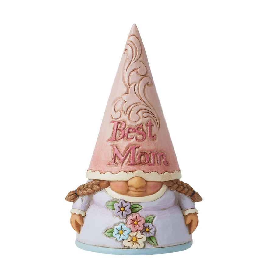 Jim Shore Heartwood Creek: Best Mom Gnome Figurine sparkle-castle