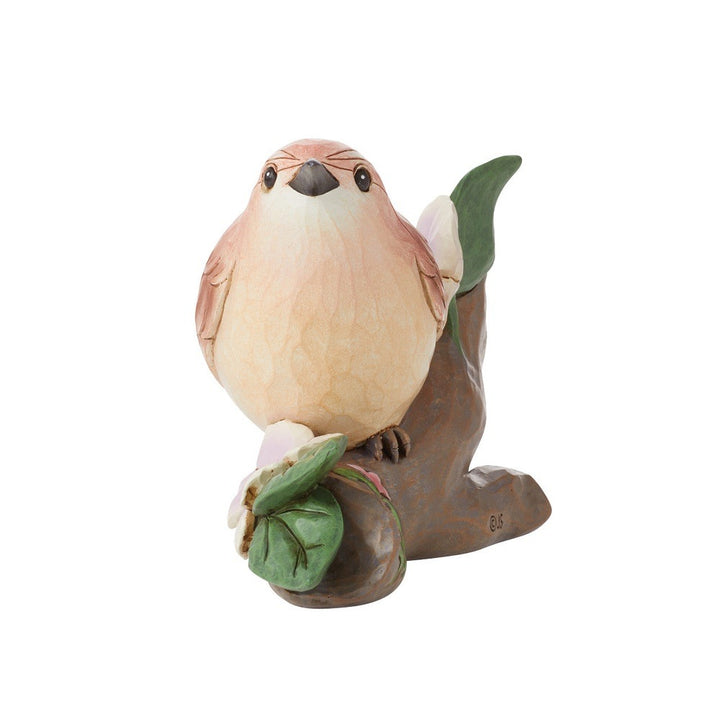 Jim Shore Heartwood Creek: Carolina Wren Figurine sparkle-castle