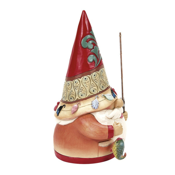 Jim Shore Heartwood Creek: Fishing Gnome Figurine sparkle-castle