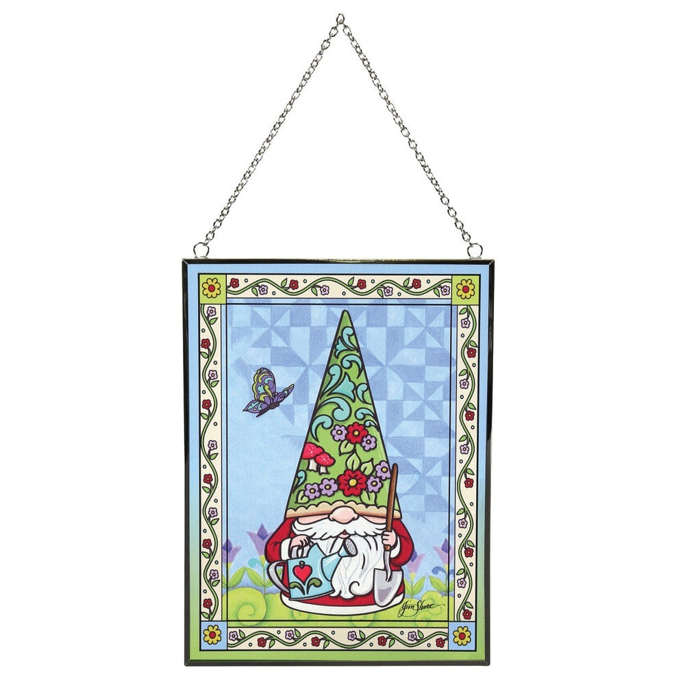 Jim Shore Heartwood Creek: Gnome Suncatcher sparkle-castle