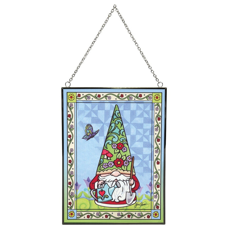 Jim Shore Heartwood Creek: Gnome Suncatcher sparkle-castle