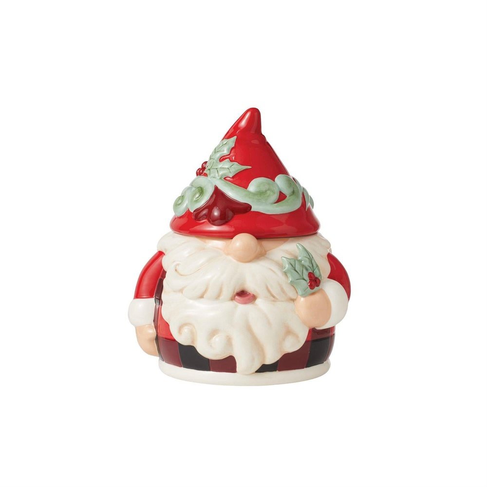 Jim Shore Heartwood Creek: Highland Glen Cookie Jar sparkle-castle