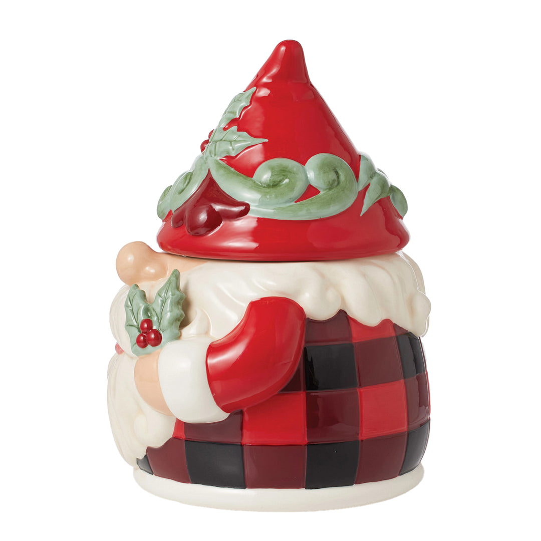 Jim Shore Heartwood Creek: Highland Glen Cookie Jar sparkle-castle