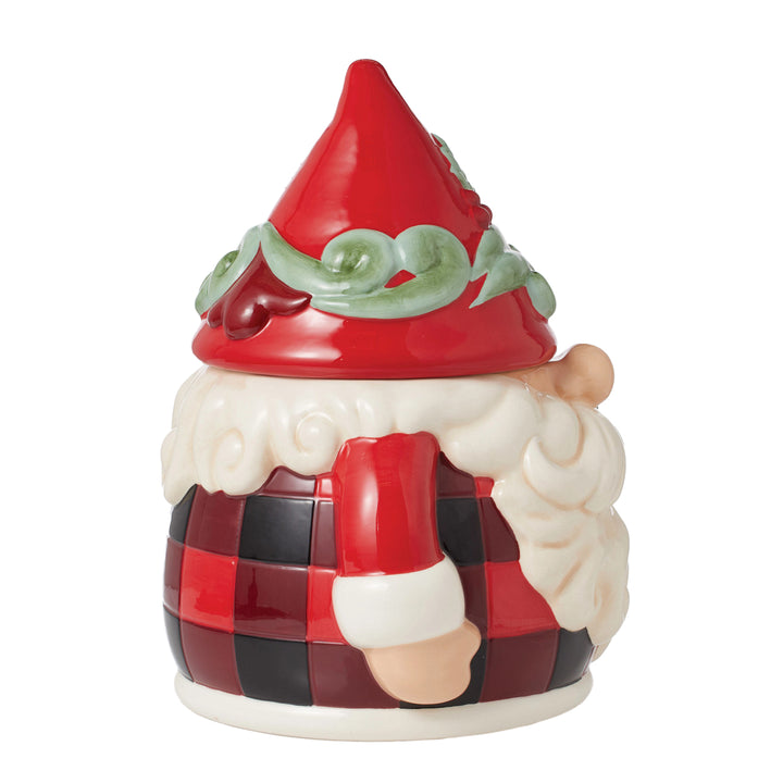 Jim Shore Heartwood Creek: Highland Glen Cookie Jar sparkle-castle