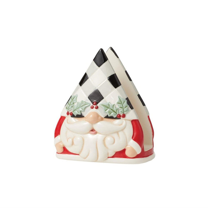 Jim Shore Heartwood Creek: Highland Glen Gnome Napkin Holder sparkle-castle