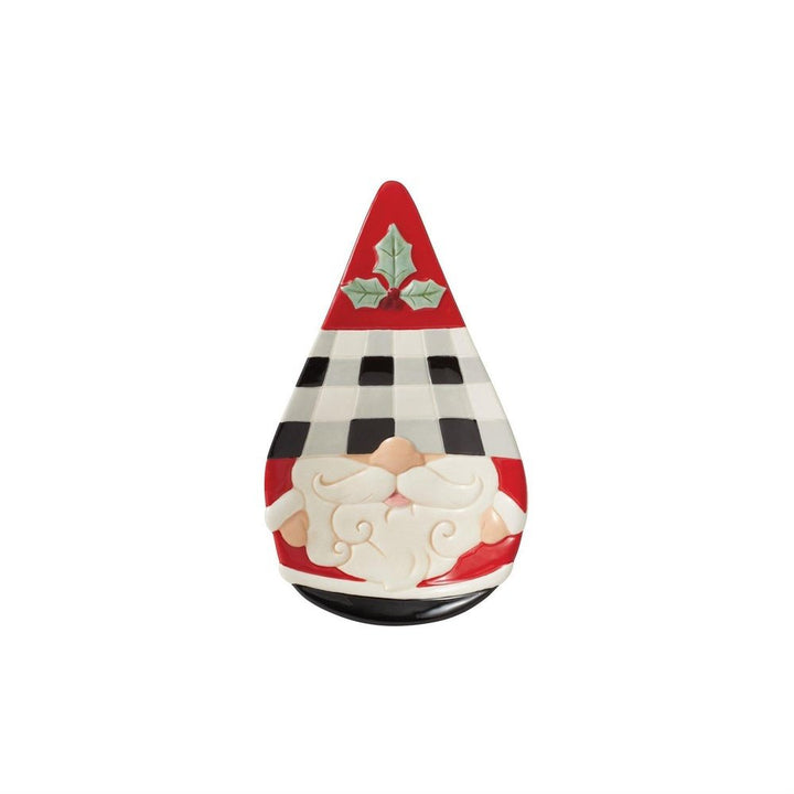 Jim Shore Heartwood Creek: Highland Glen Gnome Spoon Rest sparkle-castle