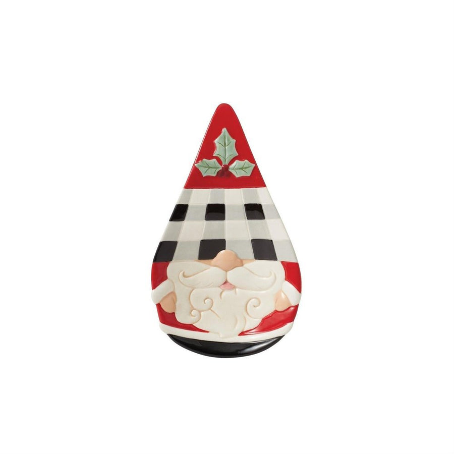 Jim Shore Heartwood Creek: Highland Glen Gnome Spoon Rest sparkle-castle