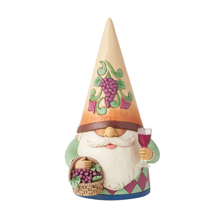 Jim Shore Heartwood Creek: Wine Gnome Figurine sparkle-castle