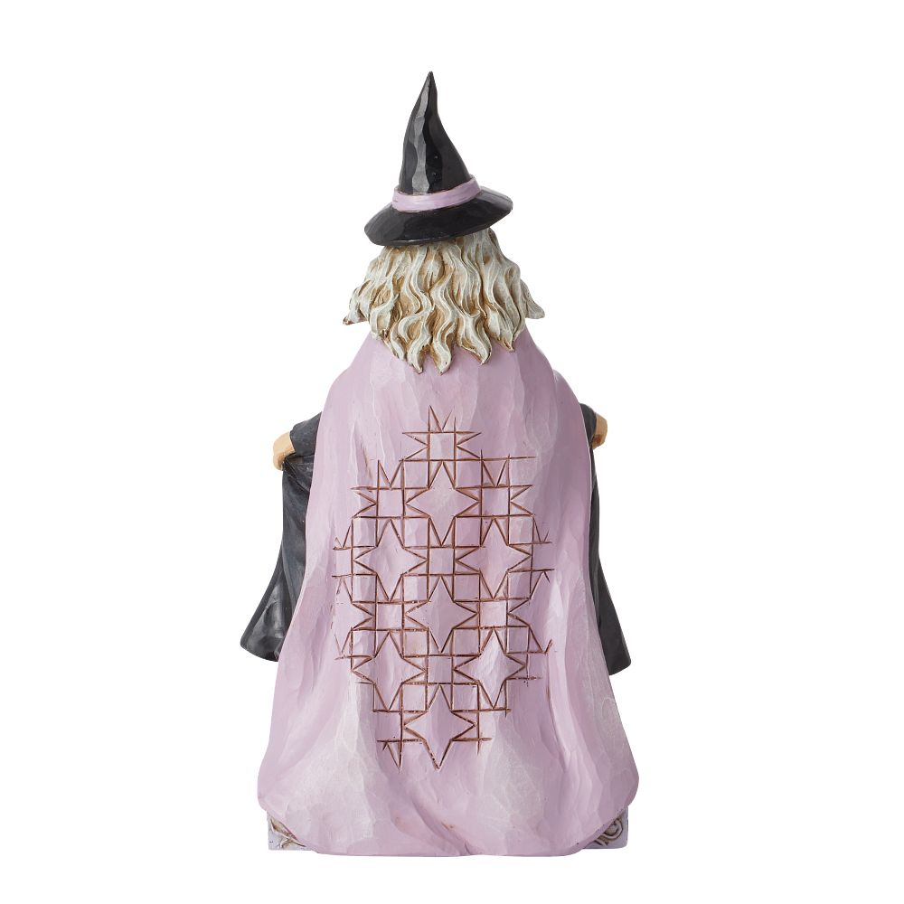 Jim Shore Heartwood Creek: Witch With Pumpkins In Skirt Figurine sparkle-castle