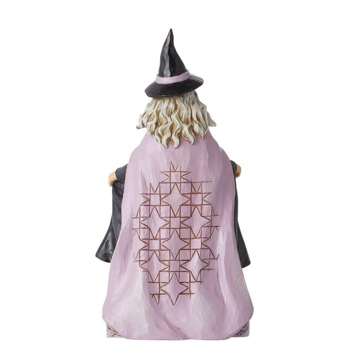 Jim Shore Heartwood Creek: Witch With Pumpkins In Skirt Figurine sparkle-castle