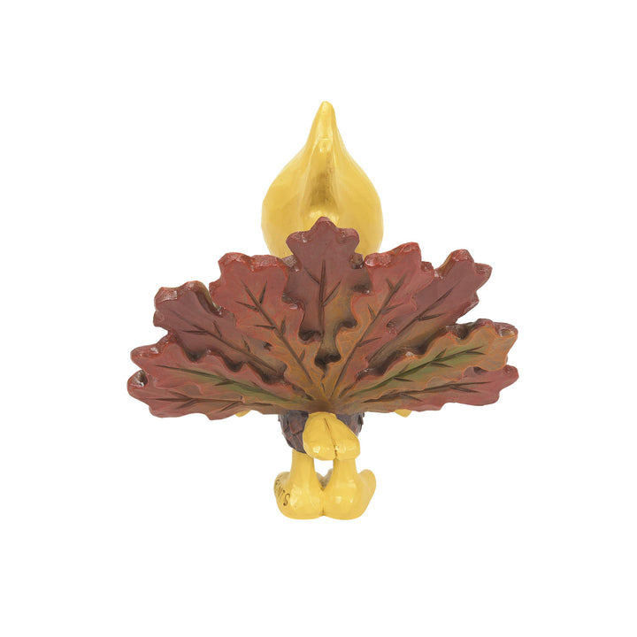 Jim Shore Peanuts: Woodstock Turkey Mini Figurine sparkle-castle
