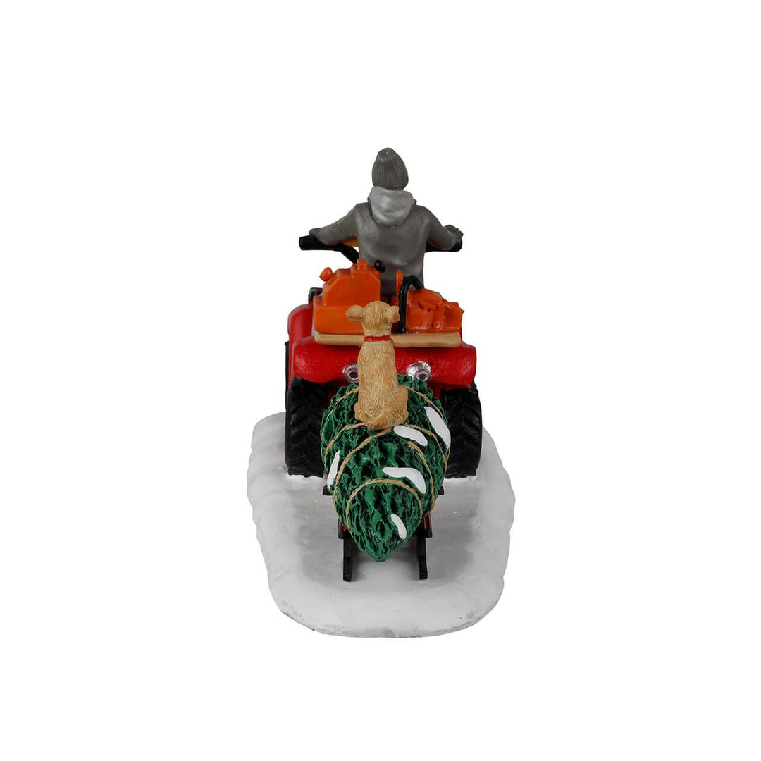 Lemax Vail Village Accessory: Holiday Haul sparkle-castle