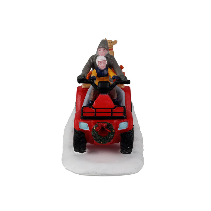 Lemax Vail Village Accessory: Holiday Haul sparkle-castle