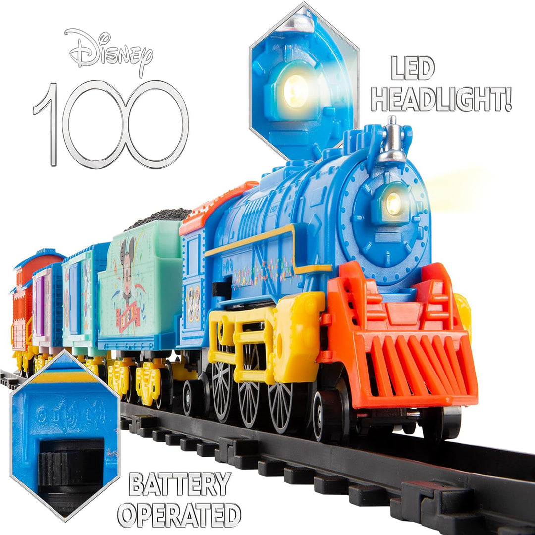Lionel Disney D100 Ready-to-Play Mini Train Set sparkle-castle