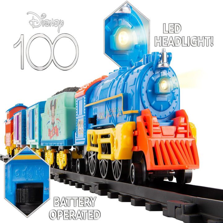 Lionel Disney D100 Ready-to-Play Mini Train Set sparkle-castle
