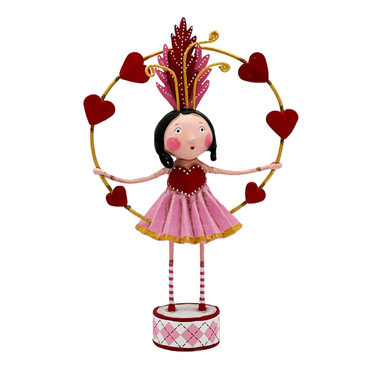 Lori Mitchell Valentine's Day Collection: Juggling Hearts Figurine sparkle-castle