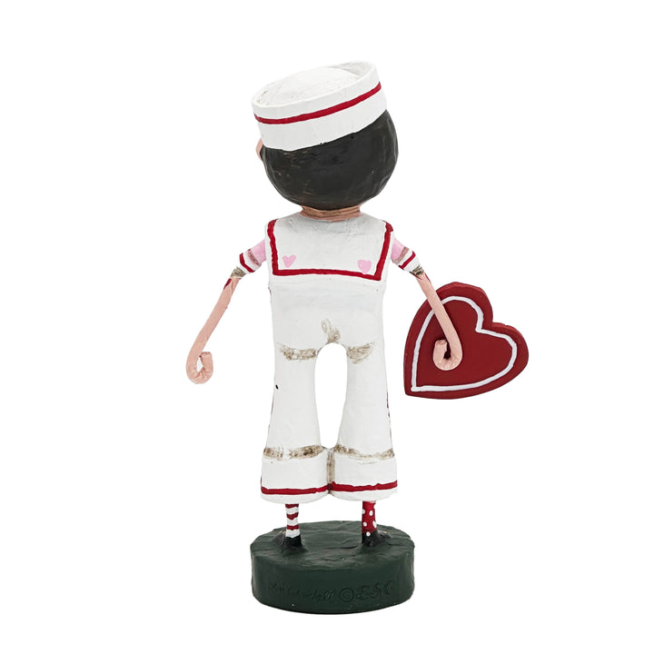 Lori Mitchell Valentine's Day Collection: Sailor Valentine Figurine sparkle-castle