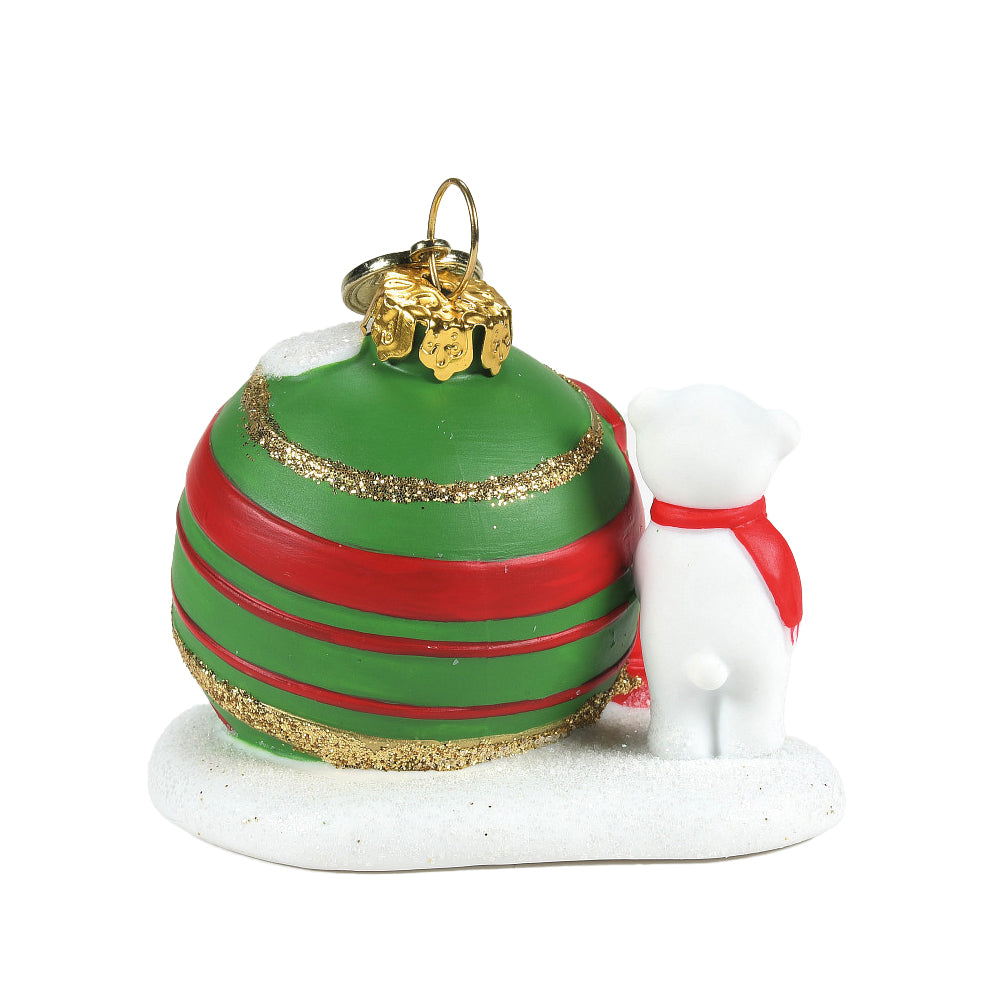 Department 56 North Pole Series Accessory: Nanook's Home sparkle-castle