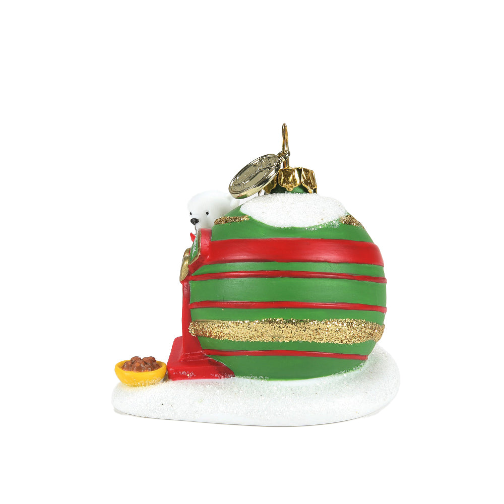 Department 56 North Pole Series Accessory: Nanook's Home sparkle-castle