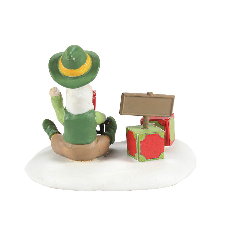 Department 56 North Pole Series Accessory: This One Passes QC sparkle-castle