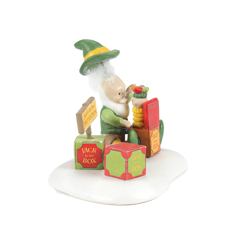 Department 56 North Pole Series Accessory: This One Passes QC sparkle-castle
