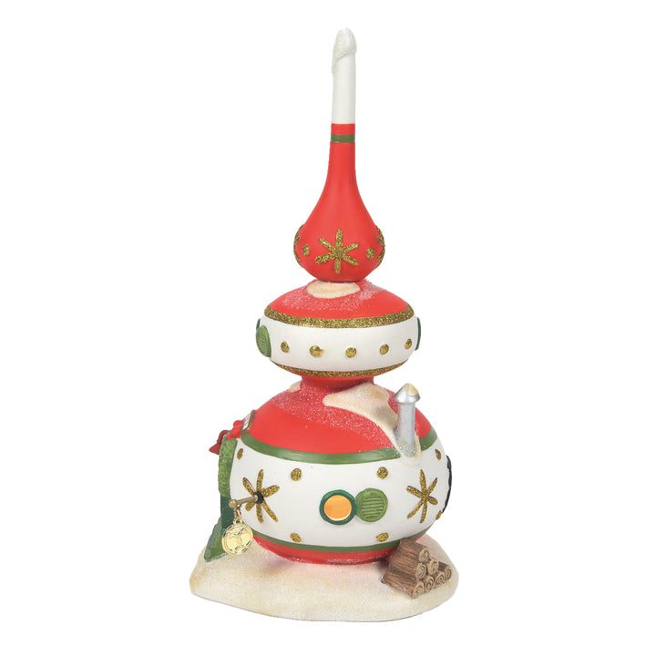 Department 56 North Pole Series: Finny's Ornament House sparkle-castle