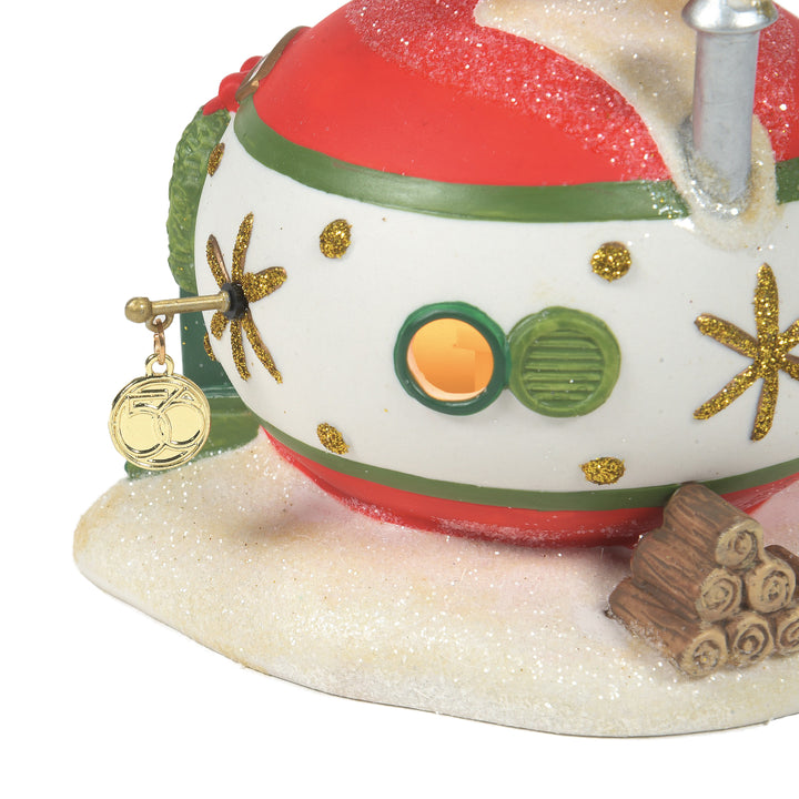 Department 56 North Pole Series: Finny's Ornament House sparkle-castle