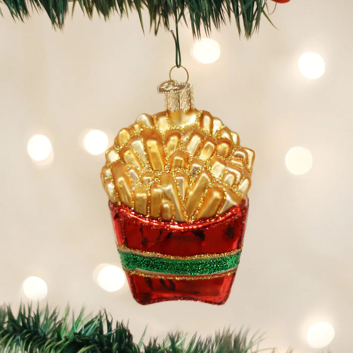 Old World Christmas: Fast Food Hanging Ornaments, Set of 6 sparkle-castle