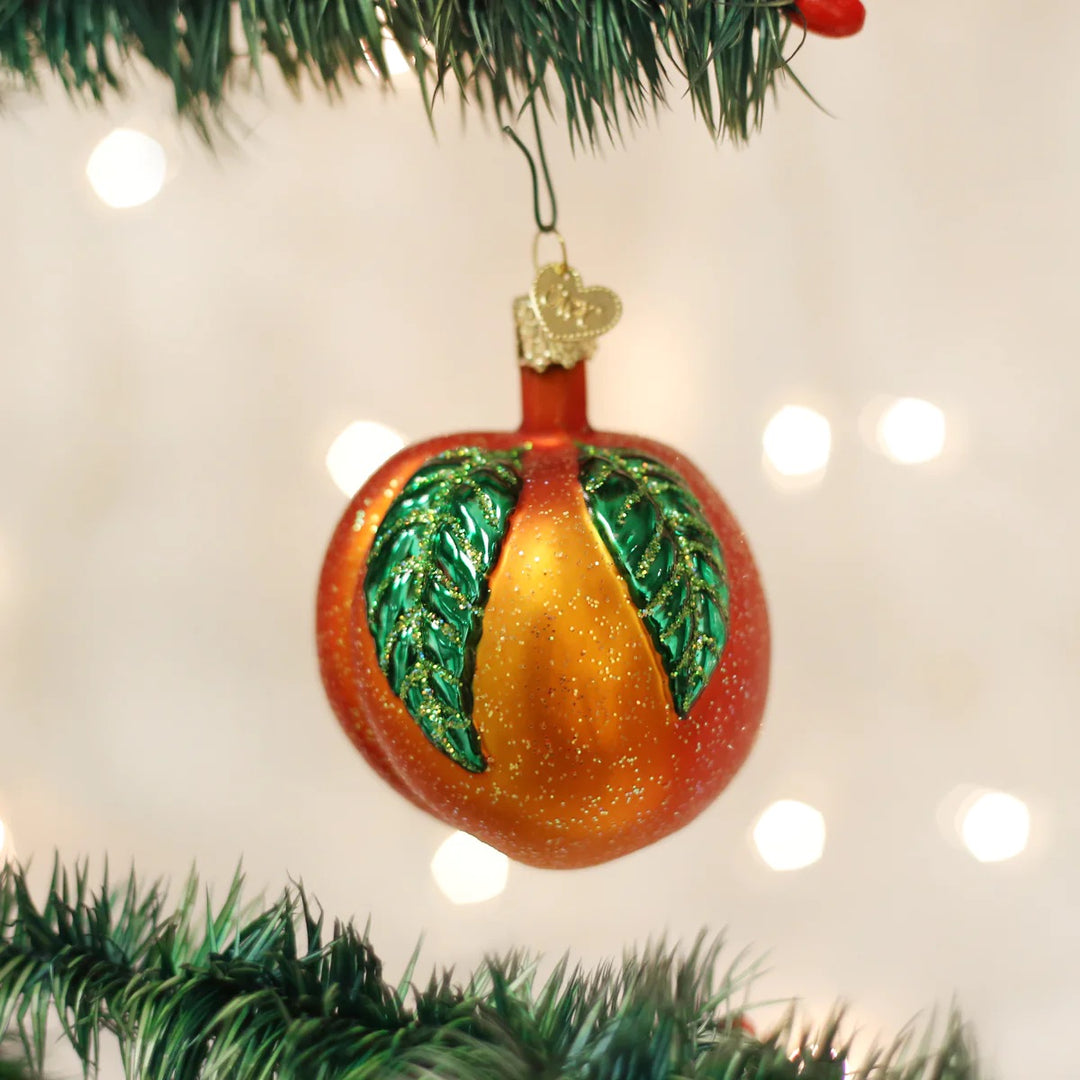 Old World Christmas: Fruit Hanging Ornaments, Set of 8 sparkle-castle