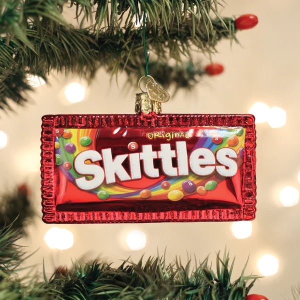 Old World Christmas: Mars Candy Favorites Hanging Ornaments, Set of 5 sparkle-castle