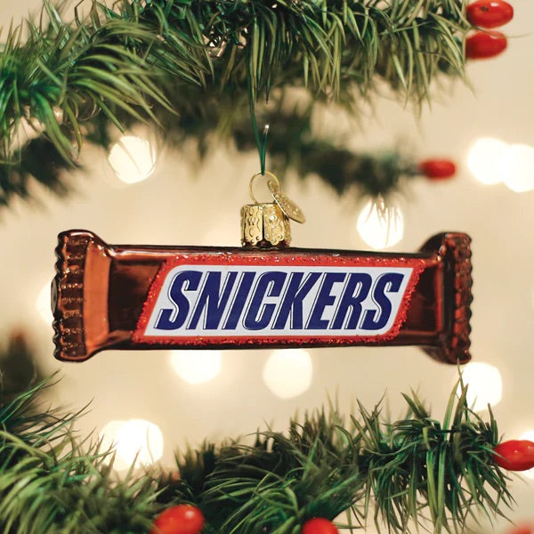 Old World Christmas: Mars Candy Favorites Hanging Ornaments, Set of 5 sparkle-castle