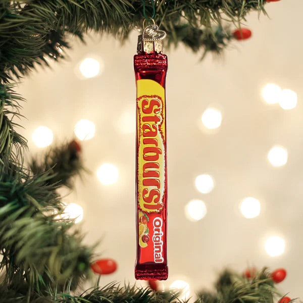 Old World Christmas: Mars Candy Favorites Hanging Ornaments, Set of 5 sparkle-castle