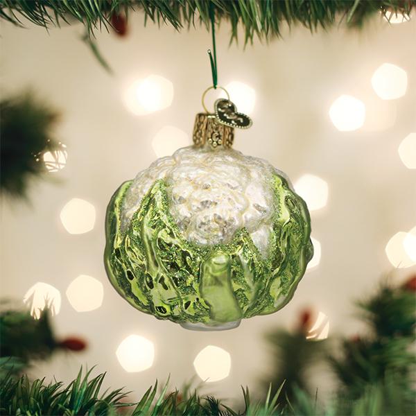 Old World Christmas: Vegetable Hanging Ornaments, Set of 7 sparkle-castle