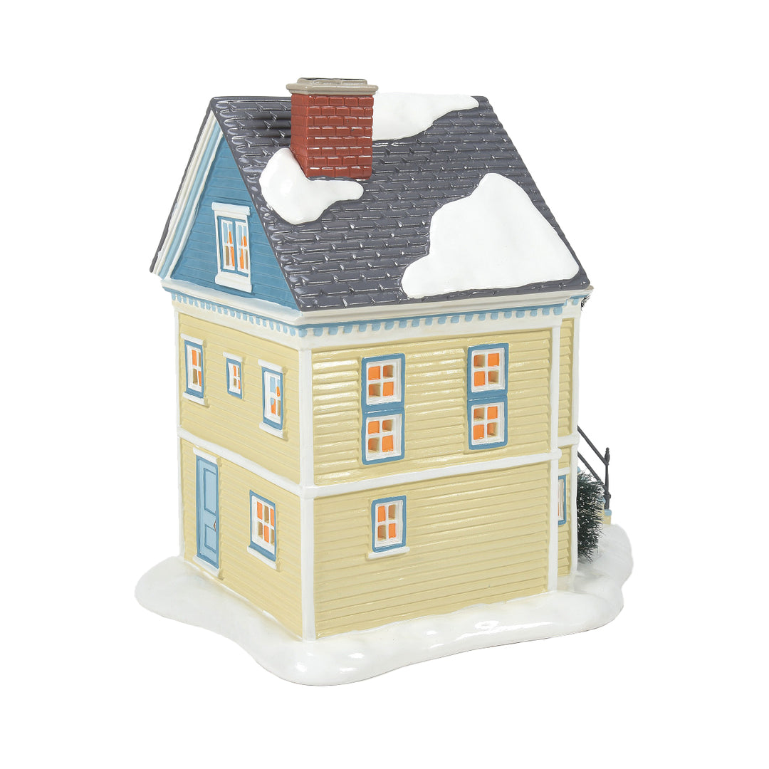 Department 56 Original Snow Village: 1231 Dunn Street sparkle-castle