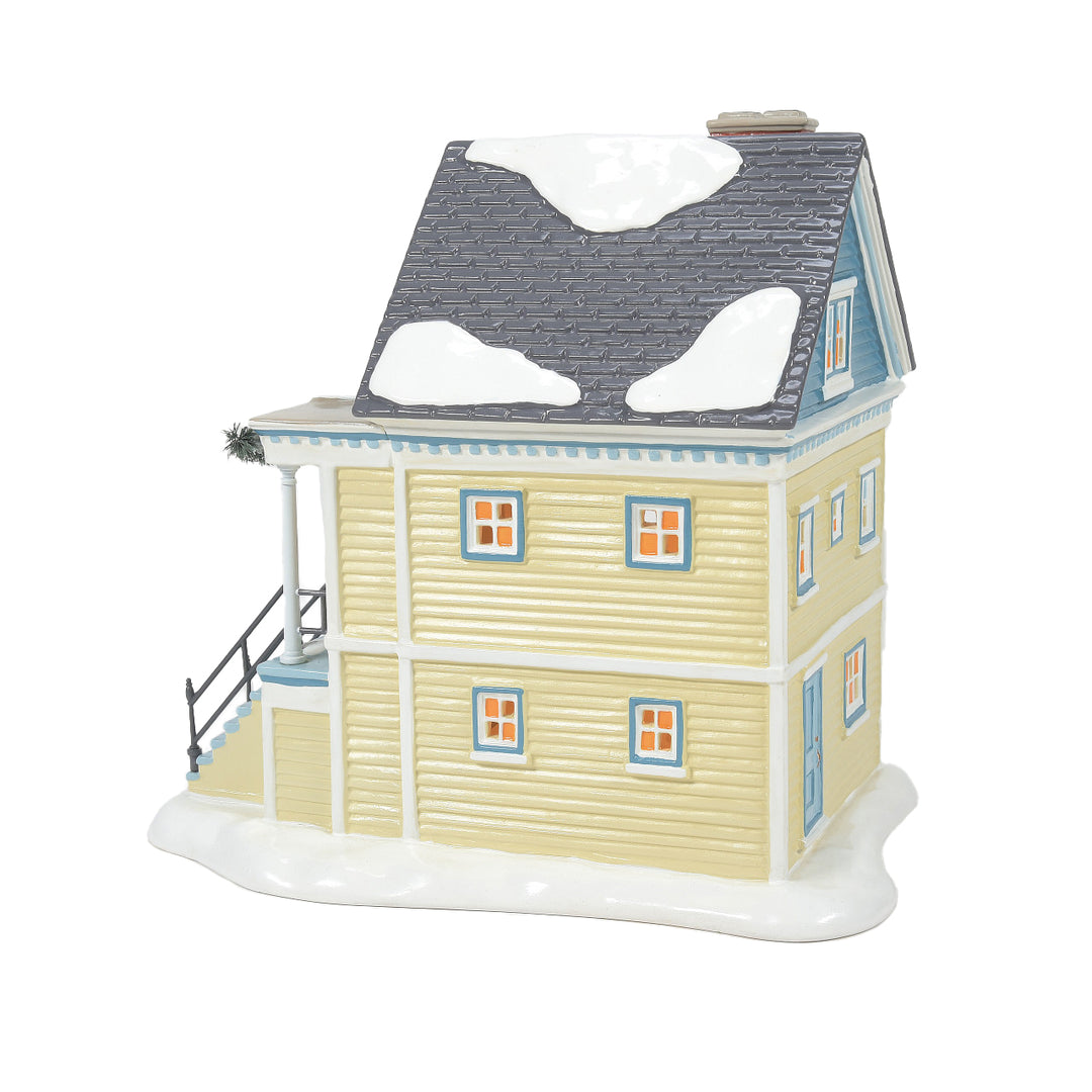 Department 56 Original Snow Village: 1231 Dunn Street sparkle-castle