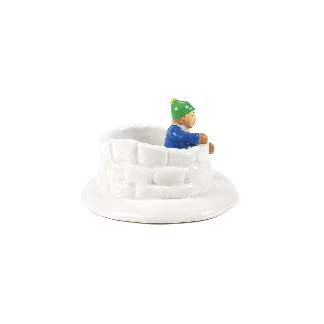 Department 56 Original Snow Village Accessory: A New Neighbor sparkle-castle