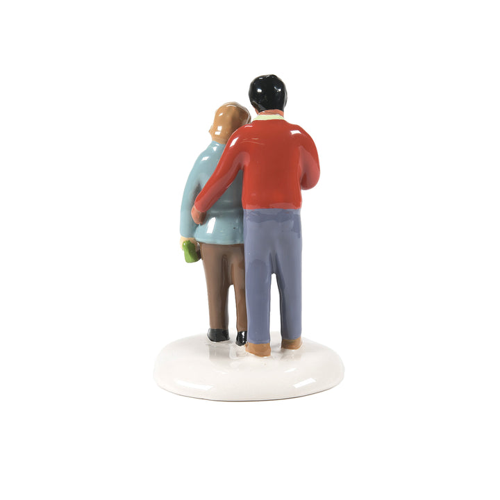 Department 56 Original Snow Village Accessory: Date Night sparkle-castle