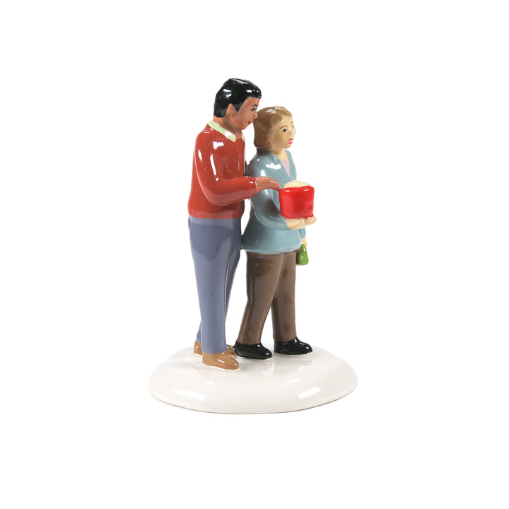 Department 56 Original Snow Village Accessory: Date Night sparkle-castle