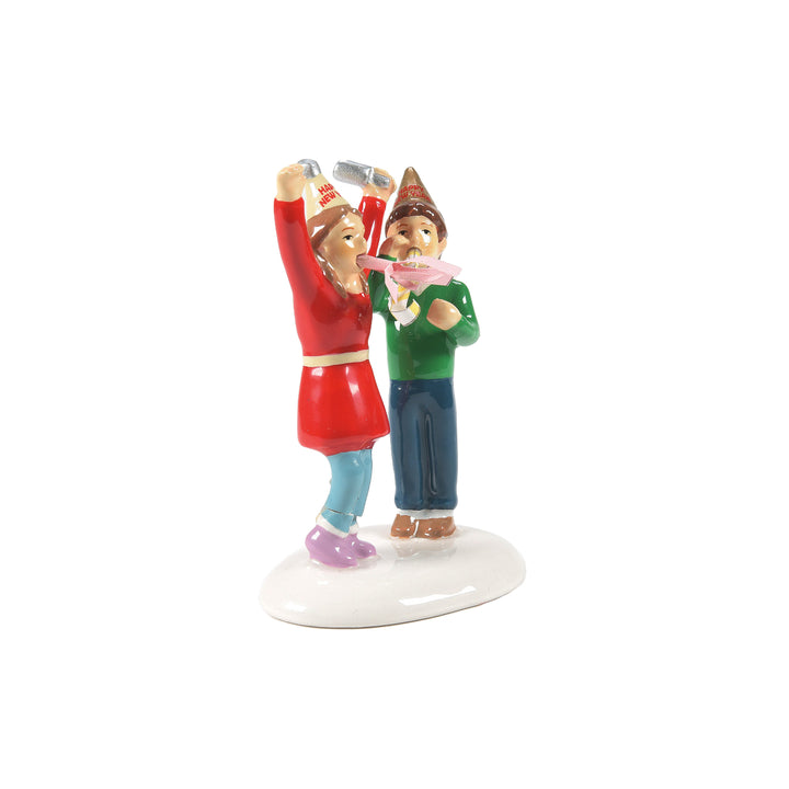 Department 56 Original Snow Village Accessory: We Made It Until Midnight sparkle-castle