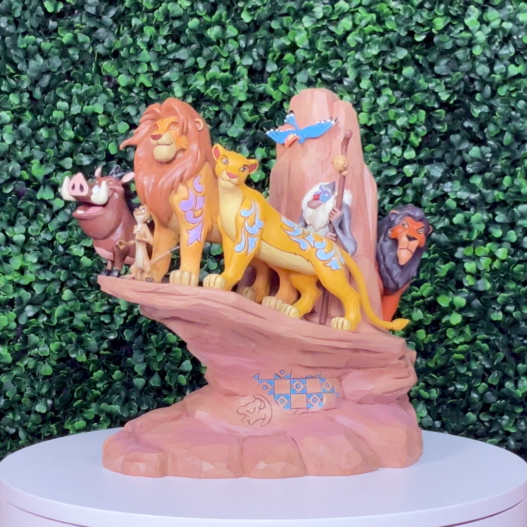 Jim Shore Disney Traditions: Lion King Carved In Stone Figurine