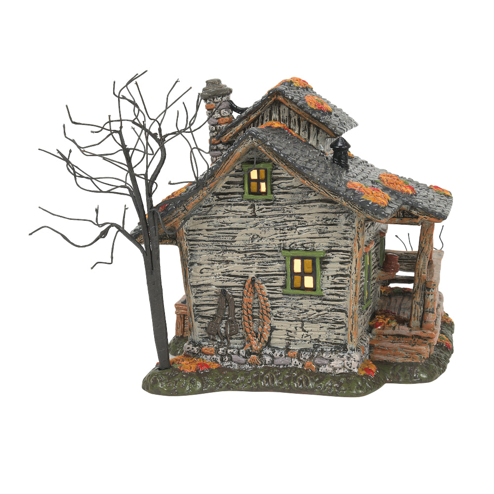 Department 56 Snow Village Halloween: Ichabod Crane's House sparkle-castle