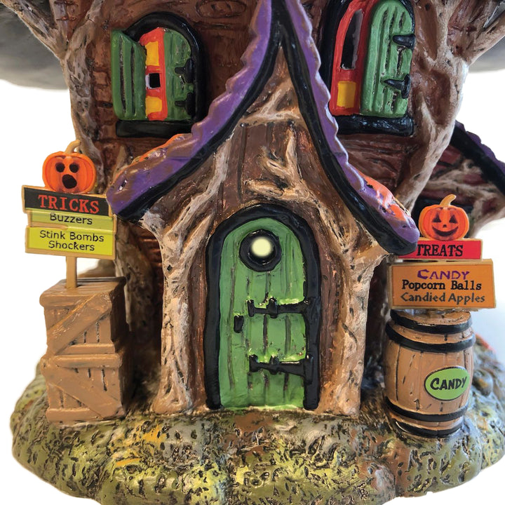 Department 56 Snow Village Halloween: Trixie's Tricks & Treats sparkle-castle