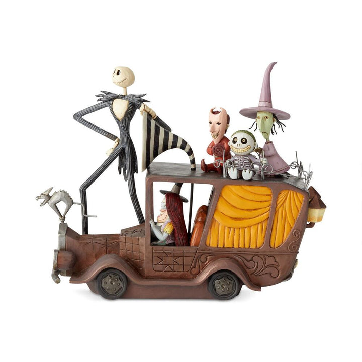 Jim Shore Disney Traditions: Nightmare Christmas Mayor Car Figurine sparkle-castle