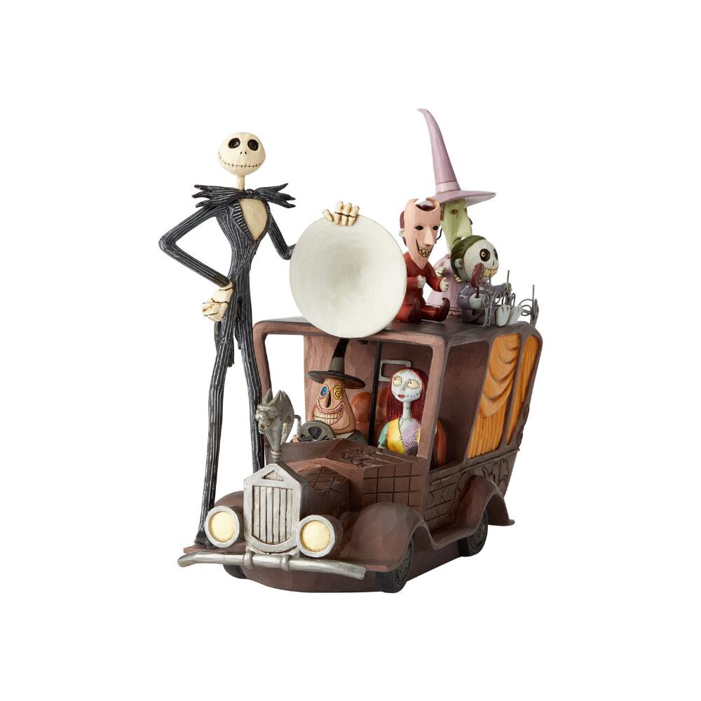 Jim Shore Disney Traditions: Nightmare Christmas Mayor Car Figurine sparkle-castle