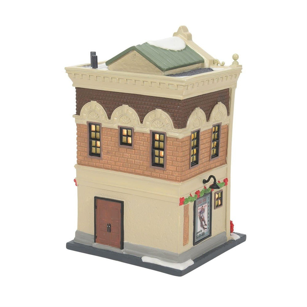 Christmas in The City: Nelson Bros. Sporting Goods sparkle-castle