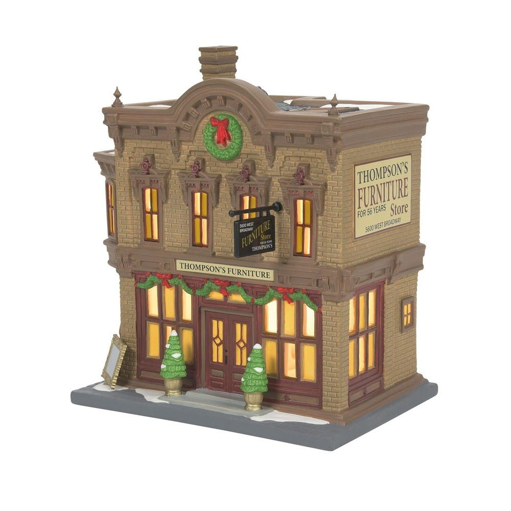Department 56 Thompson's Furniture Christmas in The City