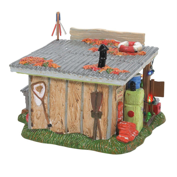 National Lampoon’s Christmas Vacation Village: Selling The Bait Shop sparkle-castle