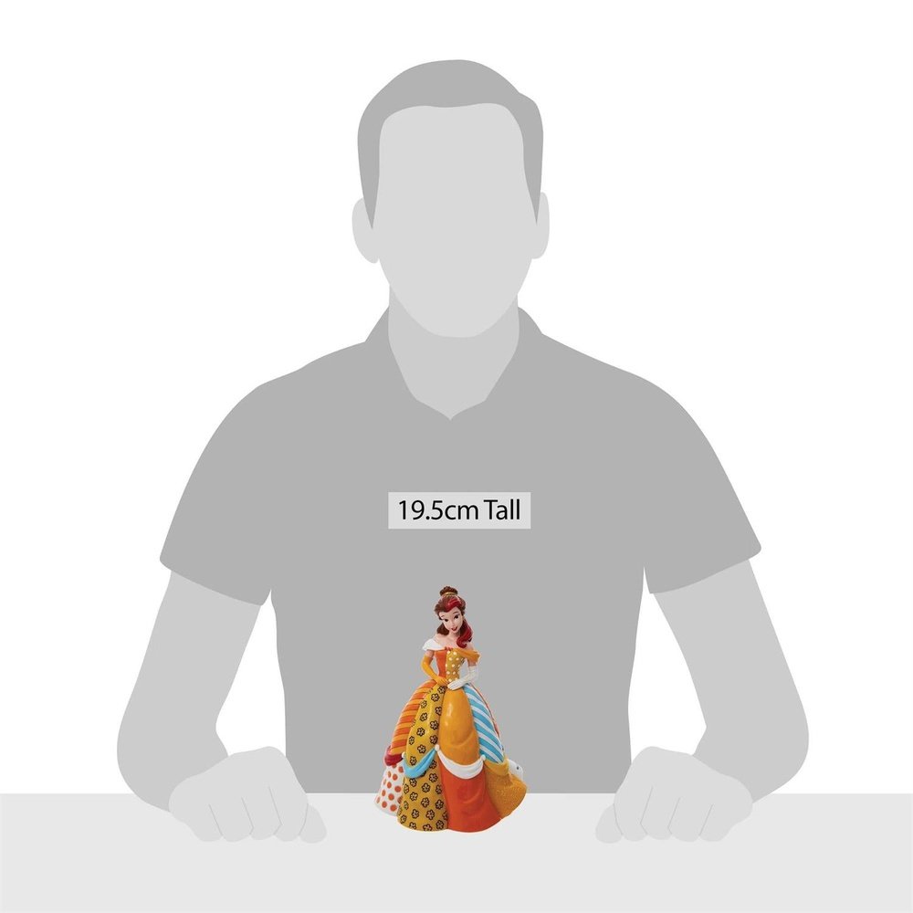 Disney Britto: Belle Figurine sparkle-castle