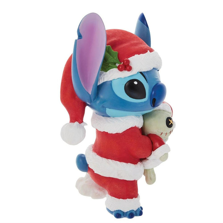 Disney Showcase: Santa Stitch with Scrump Figurine sparkle-castle